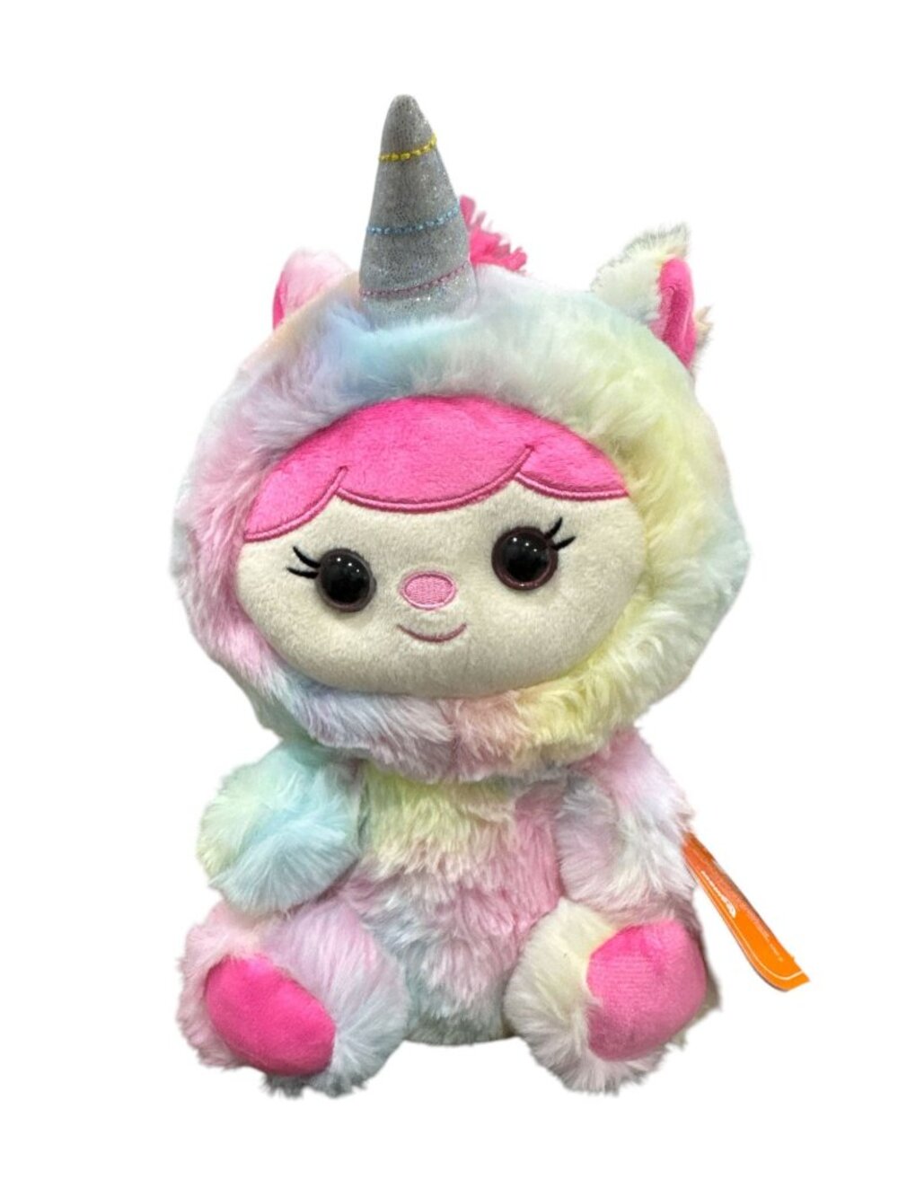 Rainbow Plush Unicorn Stuffed Animal Toy - Soft & Colorful With Sparkly Horn - Y